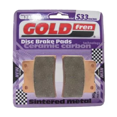 S33 Front Brake Pads For Yamaha YZF R 125 Monster Energy MotoGP Edition 19-20 • £14.75