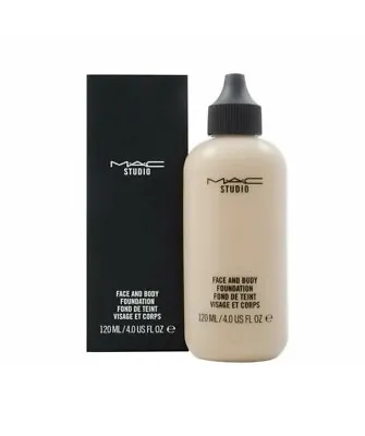 MAC Face And Body Foundation N2 4oz/120ml Jumbo Size New With Box • $33.75