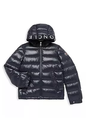 Moncler Kid’s Hooded Jacket Size 14/For Age 10 To 11 • $799