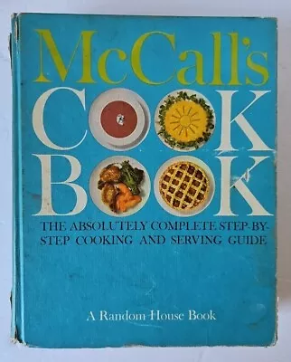 Vintage McCall's Cook Book 1963 8th Printing Turquoise Blue Cover Random House. • $13.50