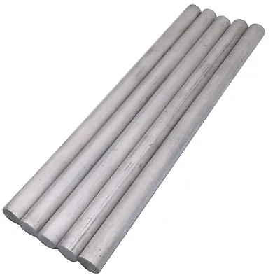 US Stock 5pcs 15mm Dia X 250mm Long .59  X 9.84  Aluminum 6061 Round Rod Bar • $23.95