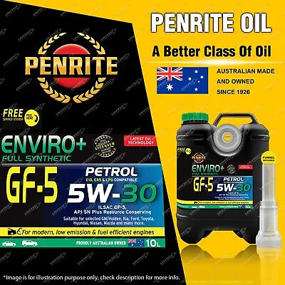 Penrite Full Synthetic Enviro+ GF-5 5W-30 Engine Oil Premium Quality 10L • $138.13