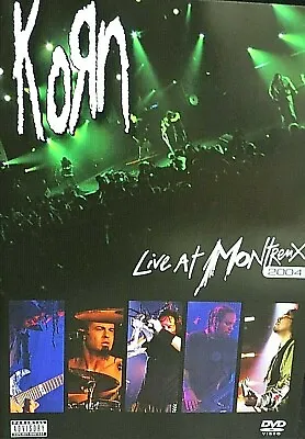 Korn - Live At Montreux NEW! DVD 2004 NEW! Concert Performance Widescreen  • $7.49