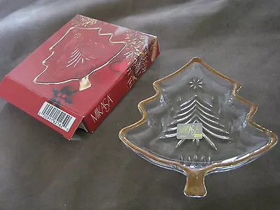 Mikasa Christmas Tree Candy Dish Decor NOS In Box  • $12.97