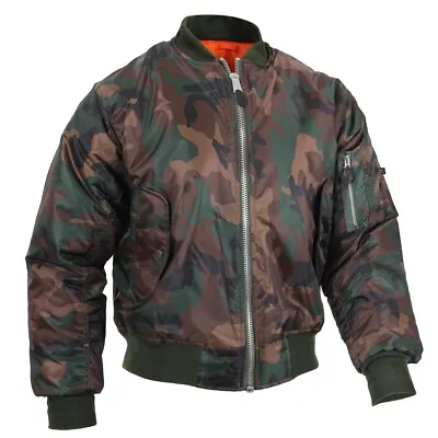 Rothco MA-1 Air Force Military Reversible Flight Jacket (Choose Sizes) • $59.99