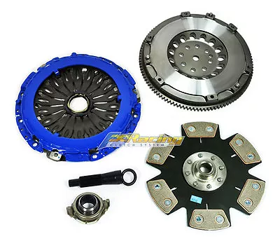 FX STAGE 4 RIGID CLUTCH SET &CHROMOLY FLYWHEEL For 03-08 HYUNDAI TIBURON 2.7L V6 • $269