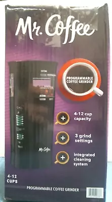 Mr. Coffee Programmable Coffee Grinder 4-12 Cups  (IDS77) FS • $25