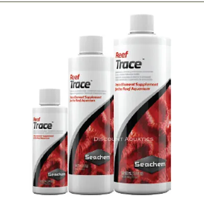 Seachem Reef Trace  Complete Marine Saltwater Aquarium Fish Tank Additive  • £10.06