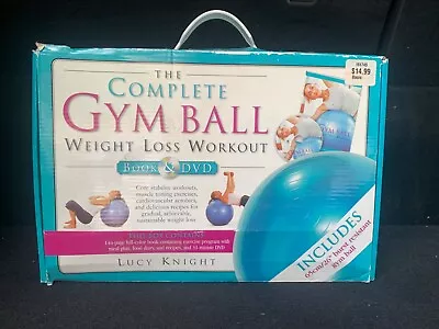 The Complete Gym Ball Weight Loss Workout Set (includes Ball Book And DVD) Used • $10