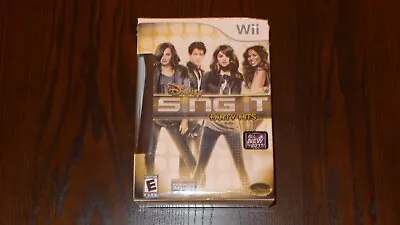 Disney Sing It Party Hits Video Game W/ Microphone - Nintendo Wii 2011 - New • $29.95