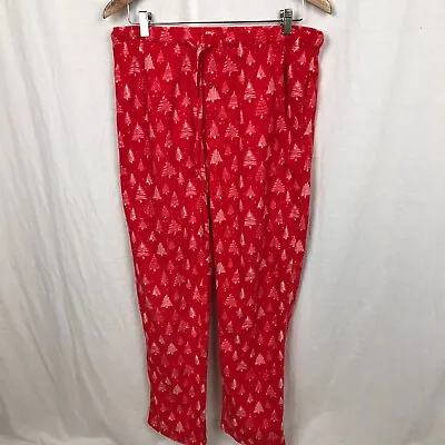 Beverly Hills Polo Club Men's Fleece Pajama Sleep Pants Christmas Tree Medium • $0.99