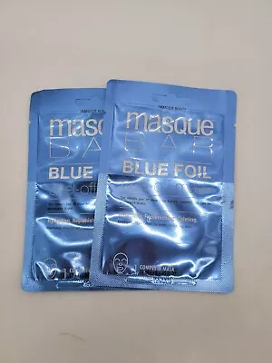 2x Masque BAR Blue Foil Peel-Off Mask Hydrate-Replenish-Calm New  • $9.99