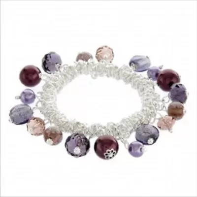 Clementine Jewellery Mulberry Stretch Bracelet Gift Boxed • £9.95