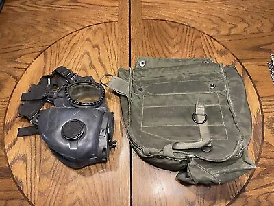 USGI M17 GAS MASK W/bag Vietnam War Era Free Shipping • $65