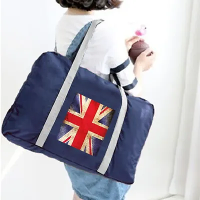 Union Jack Medium Sports & Gym Holdall Duffle Bag SPORT TRAVEL WORK LEISURE UK • £5.49