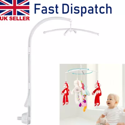 4 In 1 Strong Mobile For CribMusical Cot Doll Toys Baby Kid Bell Holder Bracket • £8.99