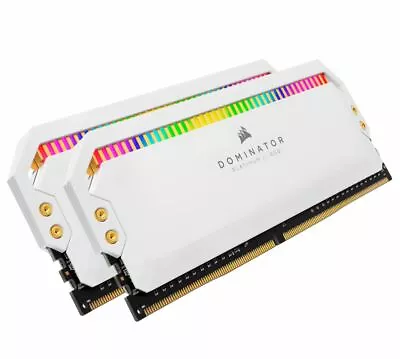 Corsair Dominator Platinum RGB 16GB (2x8GB) DDR4 3600MHz C18 1.35V UDIMM XMP 2.0 • $212