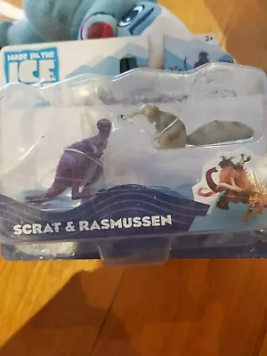 Scrat And Ramussen Kangaroo Ice Age Figurine Licensed 2012 • $9.99