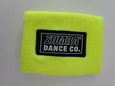 Zumba Shake Wristband Sweatband  - Zumba Green/yellow - Brand New • £6.50