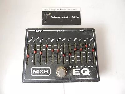 MXR 10-Band Equalizer EQ Effects Pedal M108 Dunlop Free USA Shipping • $109.99