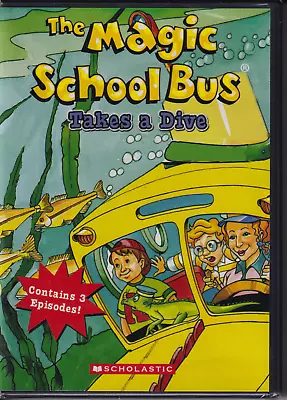 The Magic School Bus Takes A Dive (DVD2006 3 Episodes)   LIKE NEW • $5.95