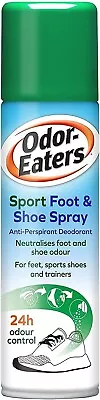 Best Odor-Eaters Foot & Shoe Spray: 24Hr Odour Destroying - 150ml Free Delivery • £5.89