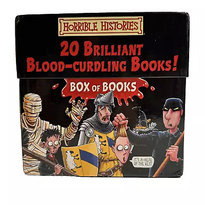 Complete Boxset 20 Horrible Histories Paperback Non-Fiction Books By Terry Deary • £33.54