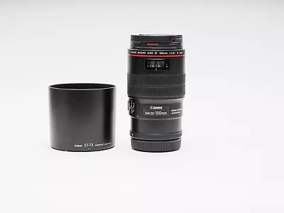 Canon EF 100mm F/2.8L IS USM Macro Lens • $680