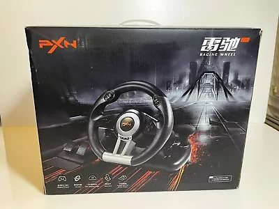 PXN V3 Pro Racing Steering Wheel With Pedals PS4 PC XBOX ONE Nintendo Switch • $49.99