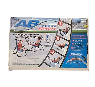 -New- Ab Lounge Sport Abdominal Core Exerciser Fitness Quest Back Decompression • $139.95