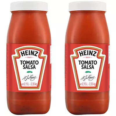 Heinz Tomato Salsa Stückige Sauce IN Plastic Jug 2150ml 2er Pack • $55.23