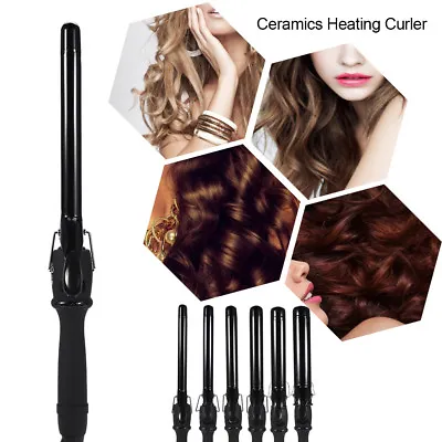 £16.28 • Buy Hot Unisex Hair Curler Hair Styler Curl Roller Slim Tongs For Short/Long Hair KL