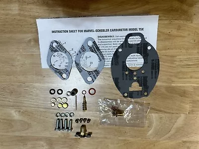 Marvel Schebler TSX Medium Bowl Carburetor Rebuild Kit • $27.95