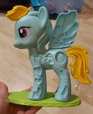 My Little Pony Rainbow Dash With Wings 7.5  Play Doh Style Salon Hasbro • $7