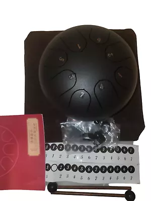 Steel Tongue Drum 6  + Percussion Accessories & Booklet Beginner Set • $44.52