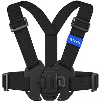 Telesin Vest Chest Strap | Chest Harness For Action Cameras • $39.50