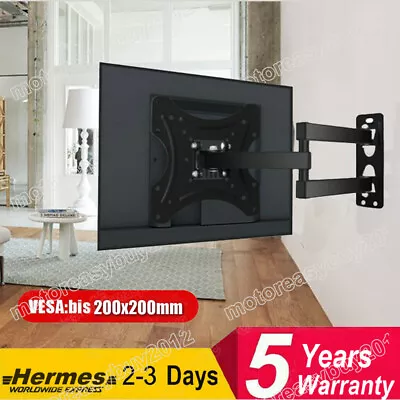 TV Wall Bracket 18 22 26 32 37 40 42 45  Inches Tilt Swivel Universal Corner UK • £10.90