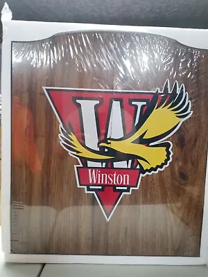 **NEW** VINTAGE Winston Cigarettes 18  Original Bristle Dart Board And Cabinet • $183.99