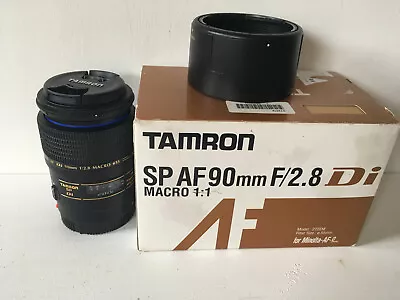 Tamron SP 272E 90mm F/2.8 AF Di SP Lens • £55