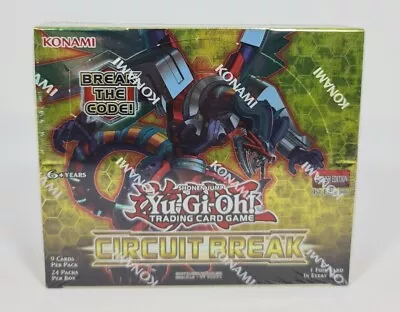 YuGiOh Circuit Break Booster Box Of 24 Packs | 1st Edition | New & Sealed • £63.99