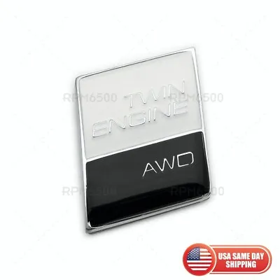 For VOLVO Rear Truck Twin Engine AWD Nameplate Logo Emblem Badge Sticker Sport • $19.99