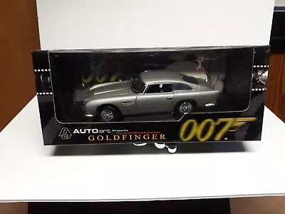 1:18 1/18 AUTOart ASTON MARTIN DB5 James Bond 007 Goldfinger 70020 • $150