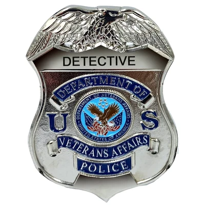 $9.99 • Buy VA Veterans Affairs Police Officer DETECTIVE Administration Shield Lapel Pin BL7