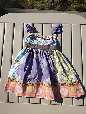 Matilda Jane Dress Size 2 Girls Floral Sleeveless • $19