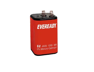 Eveready PJ996 4R25 996 6V 6 Volts Lantern Battery Energizer • £14.60