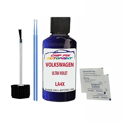 Paint Touch Up Vw ULTRA VIOLET LA4X SCIROCCO Scratch Pen Stone Chip • £6.88