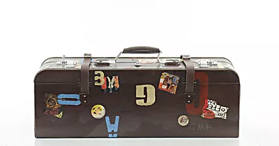 Vintage Travelers Handmade Suitcase  • $325.57