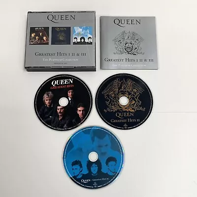 Queen - The Platinum Collection Greatest Hits I II & III 3 X CD Compilation • £8.99