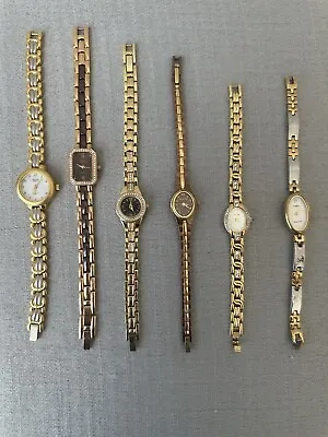 Vintage Ladies Women's Watch's Wristwatches LOT Of  6 • $59.99