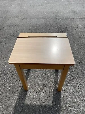 £20 • Buy Vintage Used Wooden School Desk - Unique, Retro. Many Available, Playhouse